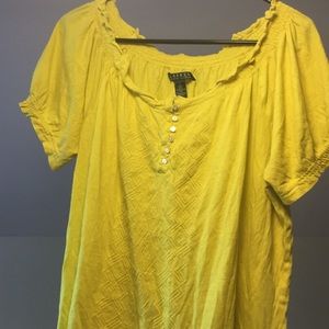 Ralph Lauren Off The Shoulder Top